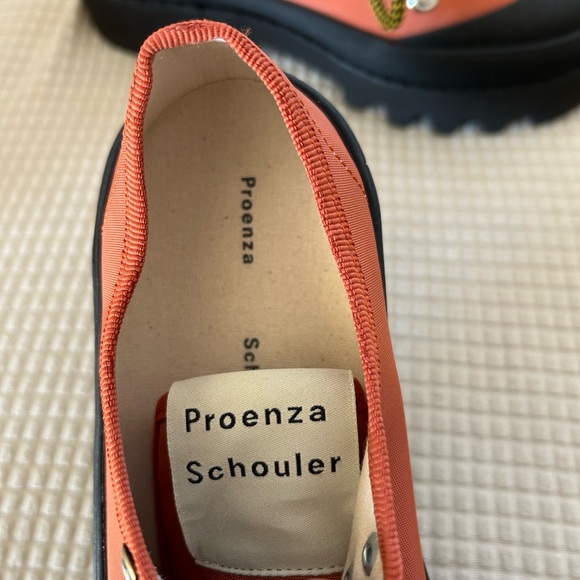 Proenza Schouler Cloth Lace Up Shoes - Picture 4 of 6